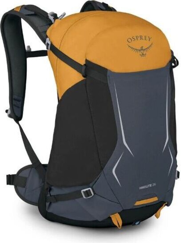 Superlett Dagstursekk Hikelite 26 Fra Osprey, Tungsten Yellow