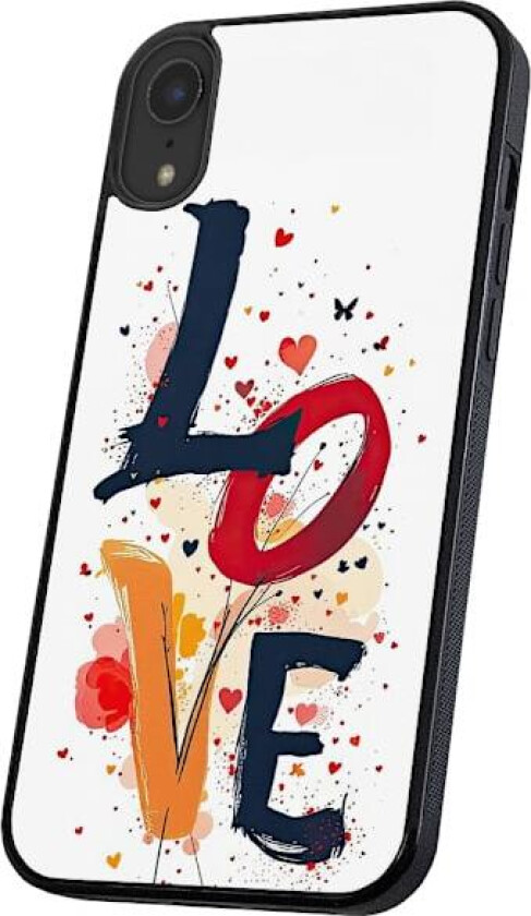 iPhone X/XS - Deksel/Mobildeksel Love