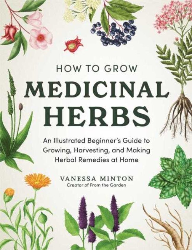 How to Grow Medicinal Herbs An Illustrated Beginner's Guide to Growing, Harvesting, and Making Herbal Remedies at Home