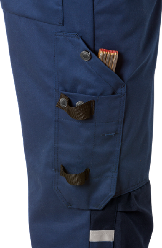 Hi vis kjeledress gul/blå s