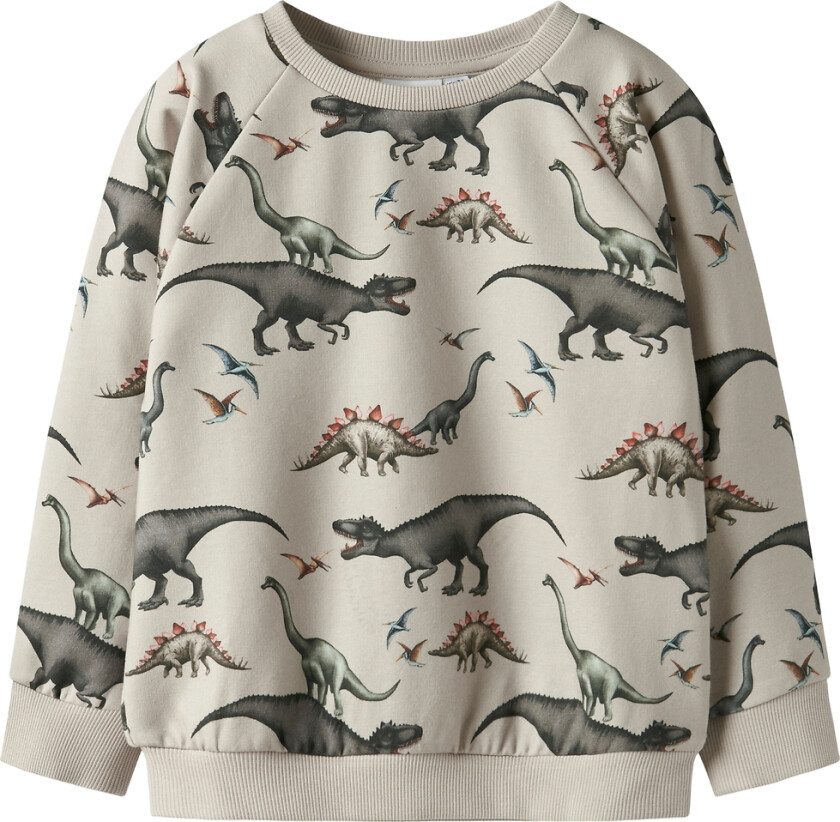 Collegegenser - NmmBertil - Pimpstein Stone - - 7-8 år (122-128) - Collegegenser