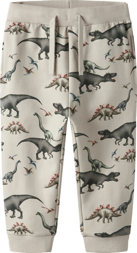 Joggebukser - NmmBertil - Pimpstein Stone - - 7 år (122) - Joggebukse