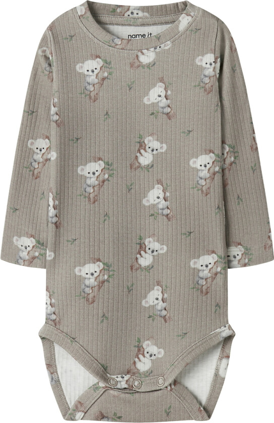 Body I/e - Rib - NbmBoala - Vintage Khaki - - 62 - Langermet Body