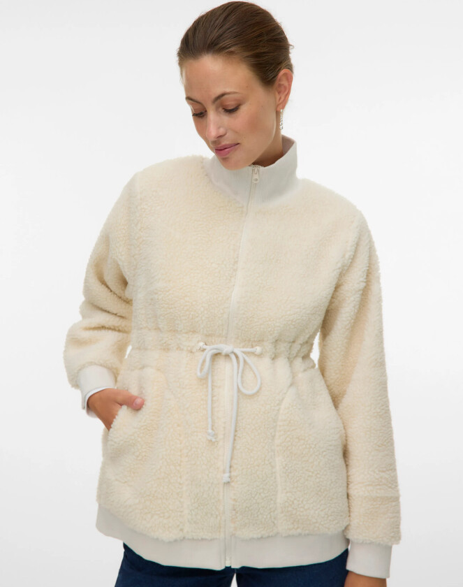 Bilde av Mlcarly 3In1 Teddy Jacket - Cream - S