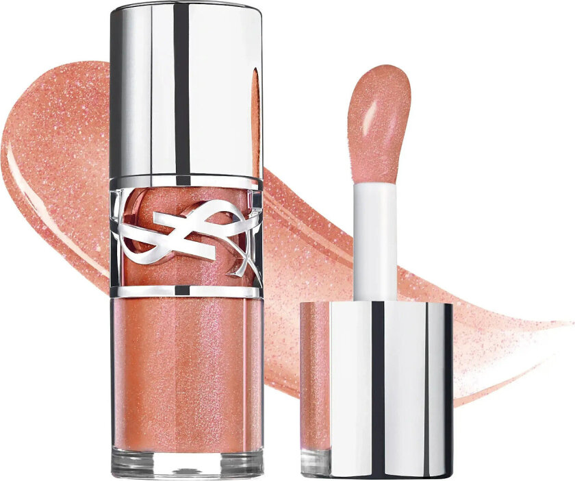 Ysl Loveshine Plumping Lip Oil Gloss 12 - Pink - 6 ML