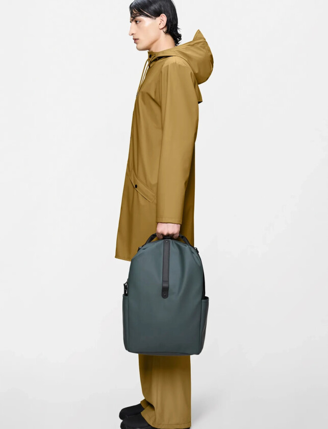 Clip Front Backpack W3 - Green - ONE SIZE