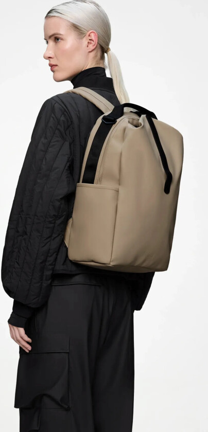 Clip Front Backpack W3 - Beige - ONE SIZE