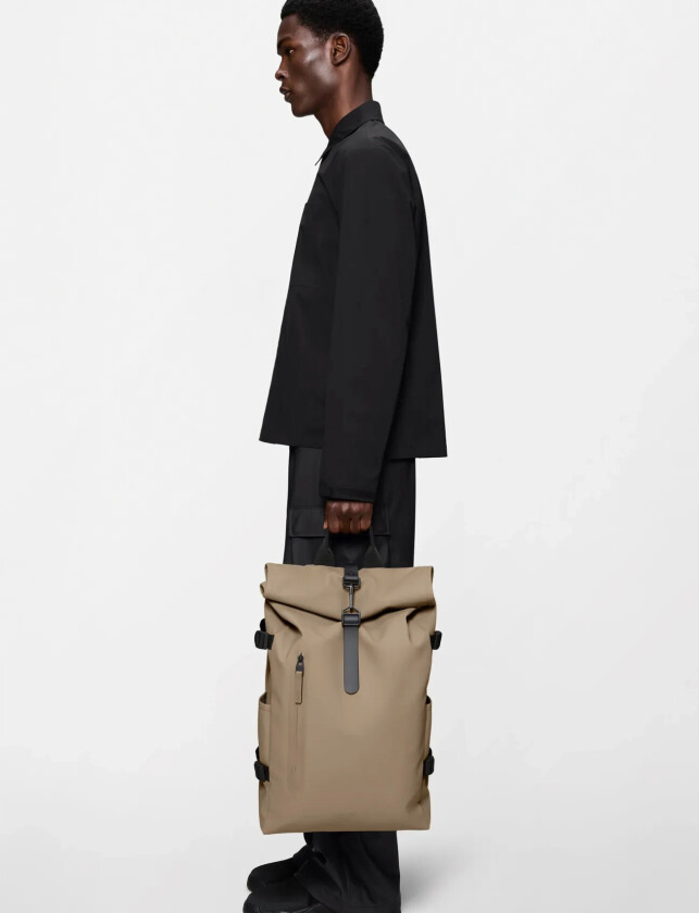 Rolltop Rucksack Large W3 - Beige - ONE SIZE