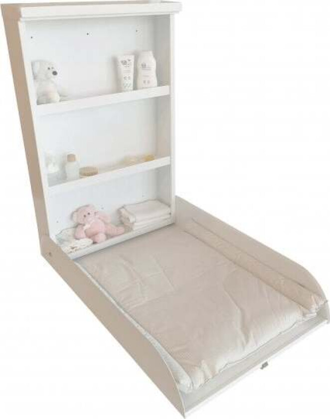 Bilde av - Sofie Wall Mounted Changing Tabel - White Metal