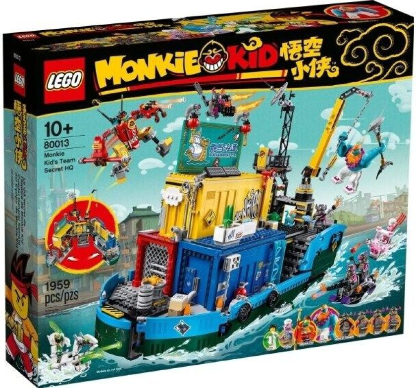 Lego Monkie Kid Monkie Kids geheime Teambasis (80013)