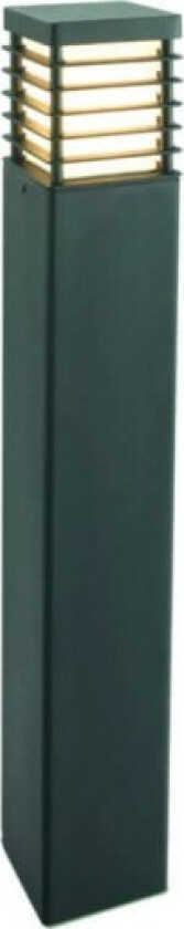 Halmstad pullert, antracitt