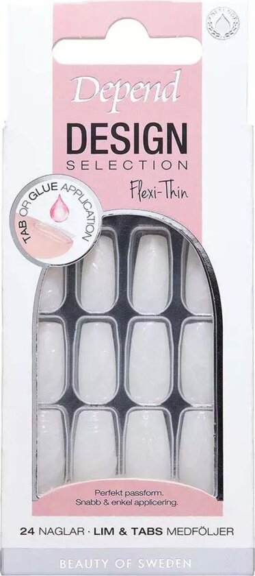 Design Selection Pearl Lines Short Coffin nord - 24 pcs