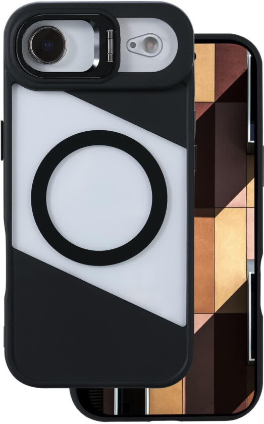 Fusion Mag Deksel for iPhone 17 Air - Svart