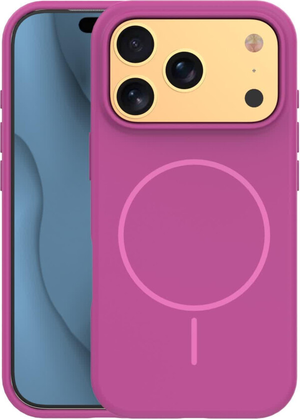 Silikon Thin Mag Deksel for iPhone 17 Pro Max - Fuchsia