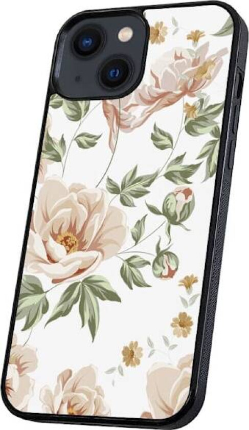 iPhone 13 - Deksel/Mobildeksel Blomstermønster
