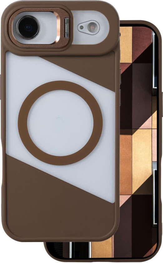 Fusion Mag Deksel for iPhone 17 Air - Brun