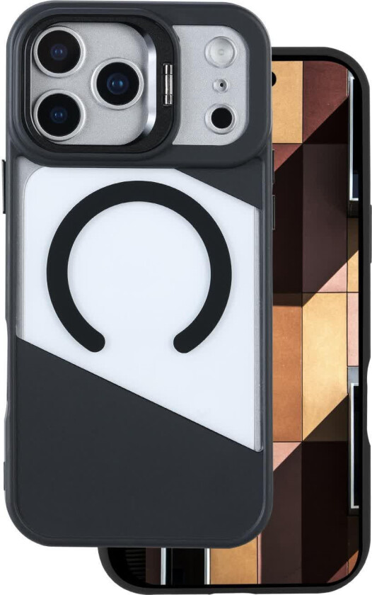 Fusion Mag Deksel for iPhone 17 Pro - Svart