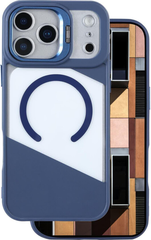 Fusion Mag Deksel for iPhone 17 Pro Max - Bl??