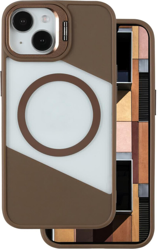 Fusion Mag Deksel for iPhone 17 - Brun