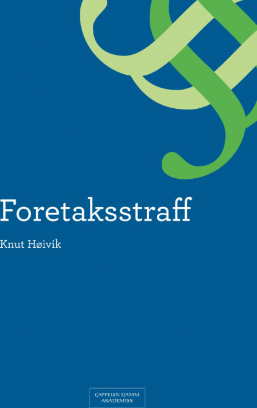 Foretaksstraff av Knut Høivik