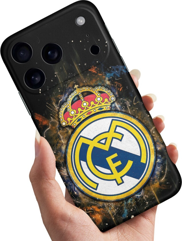 iPhone 17 Pro Max - Deksel/Mobildeksel Real Madrid