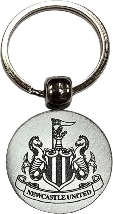 Newcastle United FC Antique Look Keyring And Badge Set