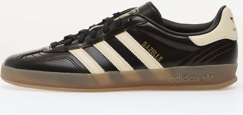 Joggesko adidas Gazelle Indoor Core Black/ Crew White/ Gum4 EUR 47 1/3