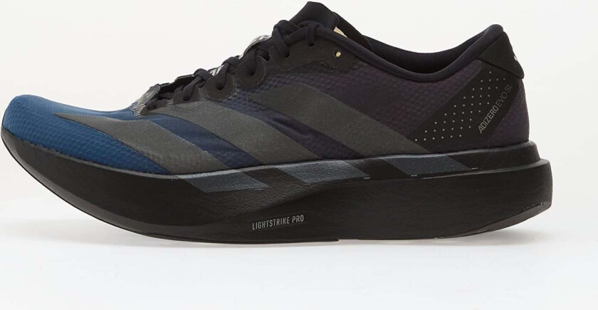 Joggesko adidas Adizero EVO SL Woven Core Black/ Black Blue Met./ Core Black EUR 47 1/3
