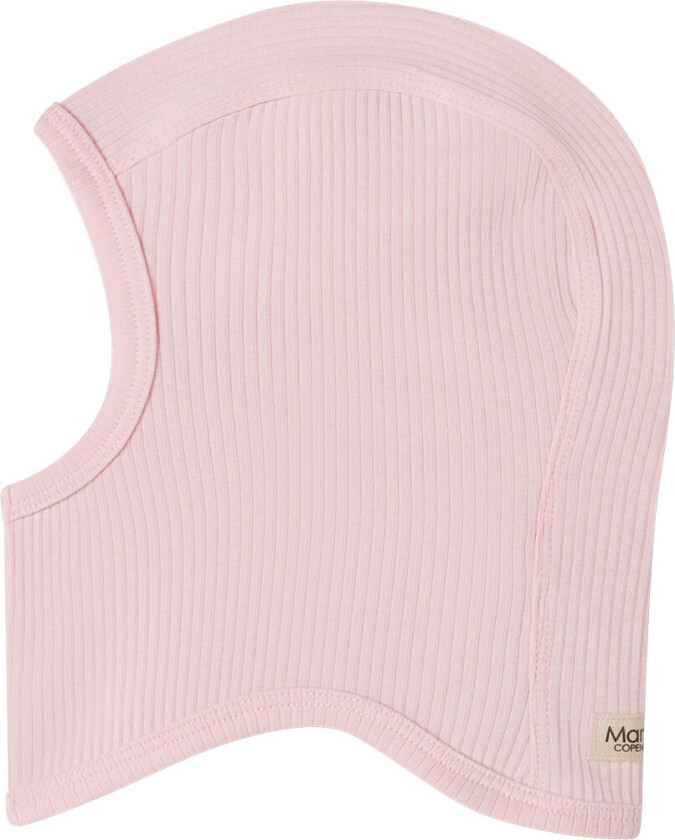Balaclava - 1-lag - Rib - Bomull/Modal - Rose Berøring - - 86 - Balaclava - enkel