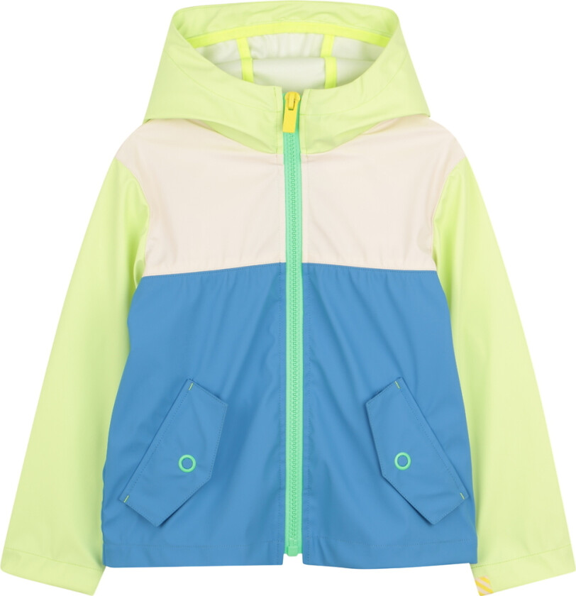 Regnjakke - PU - Green Lemon - - 10 år (140) - Regnjakke