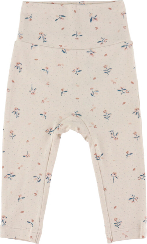 Bukser - Bomull/Modal - Øl - Roses - - 50 - Bukser - bomull