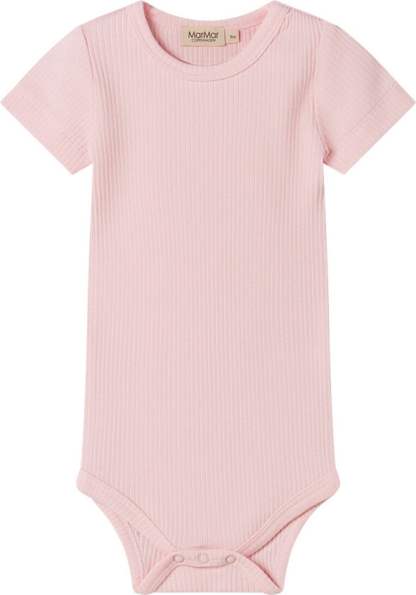Body k/e - Rib - Bomull/Modal - Rose Berøring - - 2 år (92) - Kortermet body