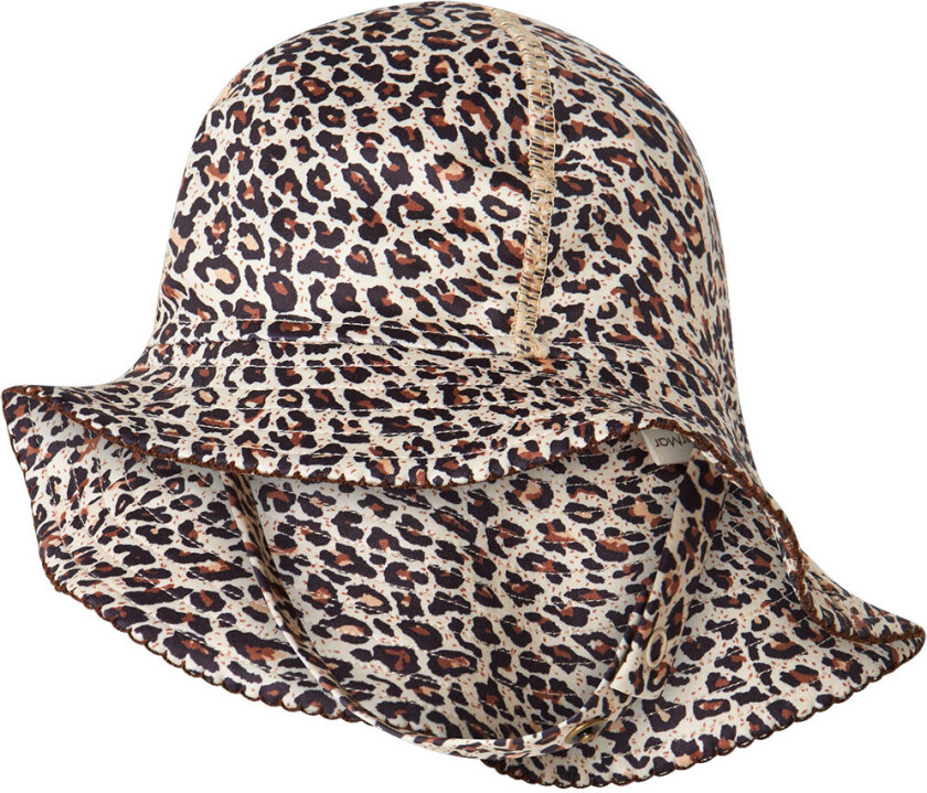 Badehatt - UV40+ - Alba Splash Lang - Brown Leo - - 40-42 cm - Badehatt