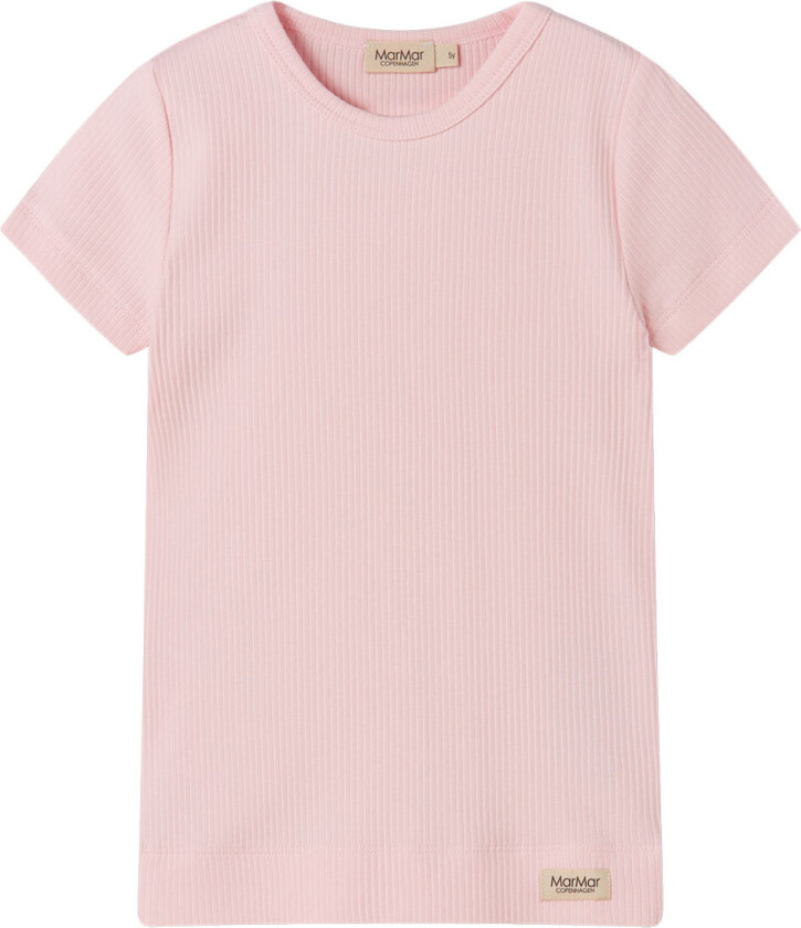 T-skjorte - Rib - Bomull/Modal - Rose Berøring - - 12 år (152) - T-skjorte