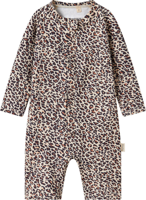 Bilde av Badedrakt - UV40+ - Svelg - Brown Leo - - 86 - Badetøy