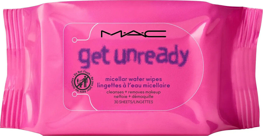Get Unready Micellar Water Wipes - Nude - 30 ML