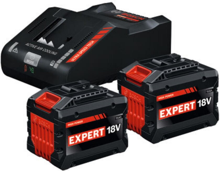 Bilde av Batteripakke Expert 18V 2X15ah Exal 18V