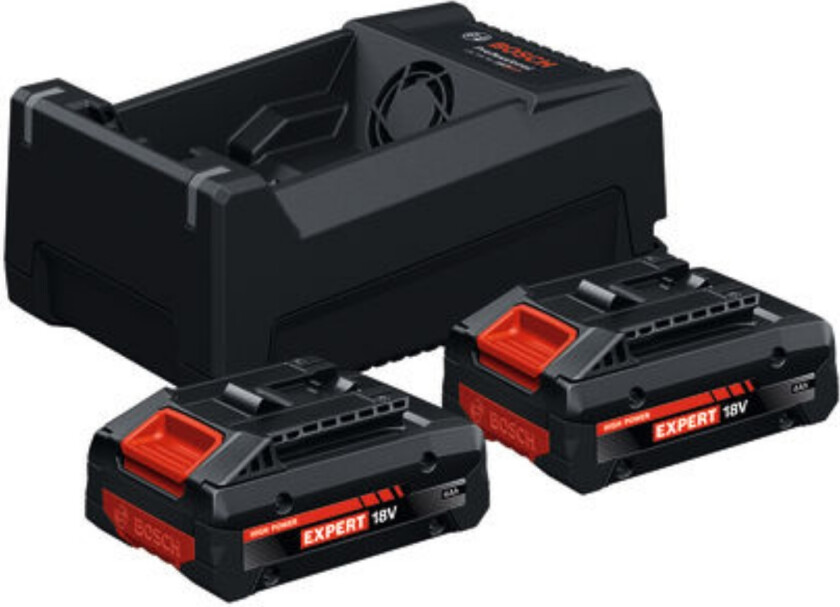 Batteripakke Expert 18V 2X4ah Gal 12V/18V