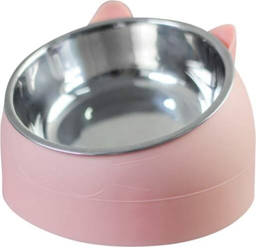 Pet Dining Solution, Automatisk oppvarming rustfritt stål bolle, Overopphetingsbeskyttelse sikrer sikkerhet, Ergonomisk skrå design fremmer sunn spising