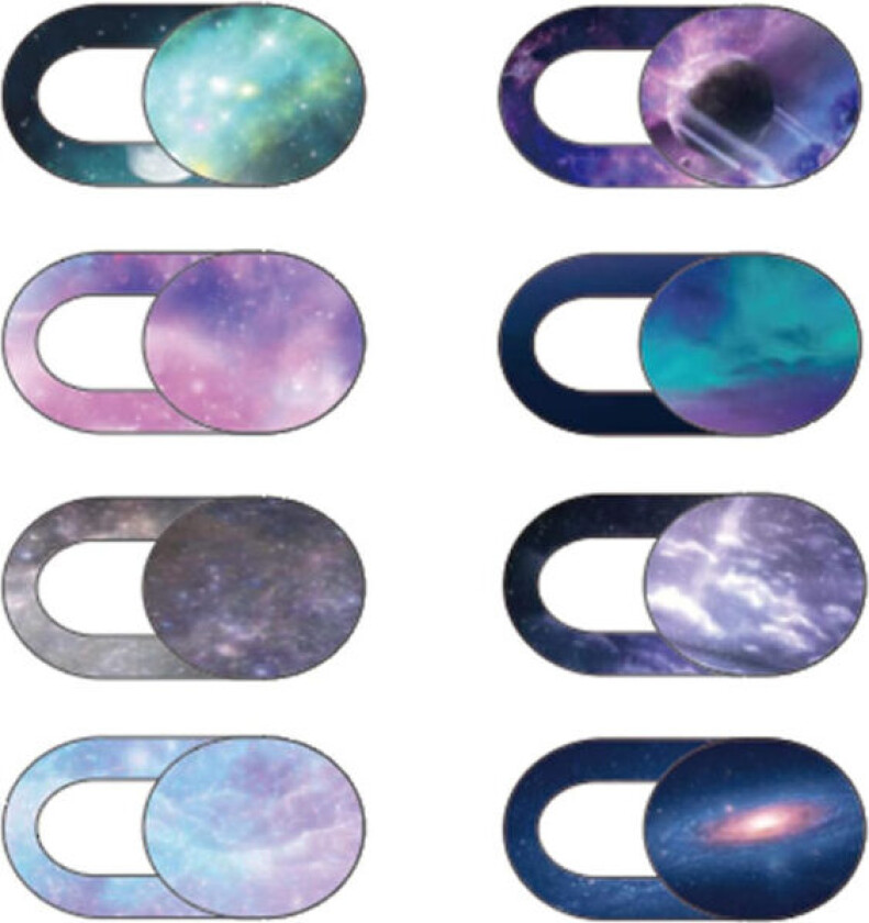 Bærbar Kameradeksel Skyvebryter Webkamera Blokker 8-pakning, Slank Kamera Personvernbeskytter Kompatibel med Bærbare Datamaskiner som iPhone, iPad, MacBook Pro