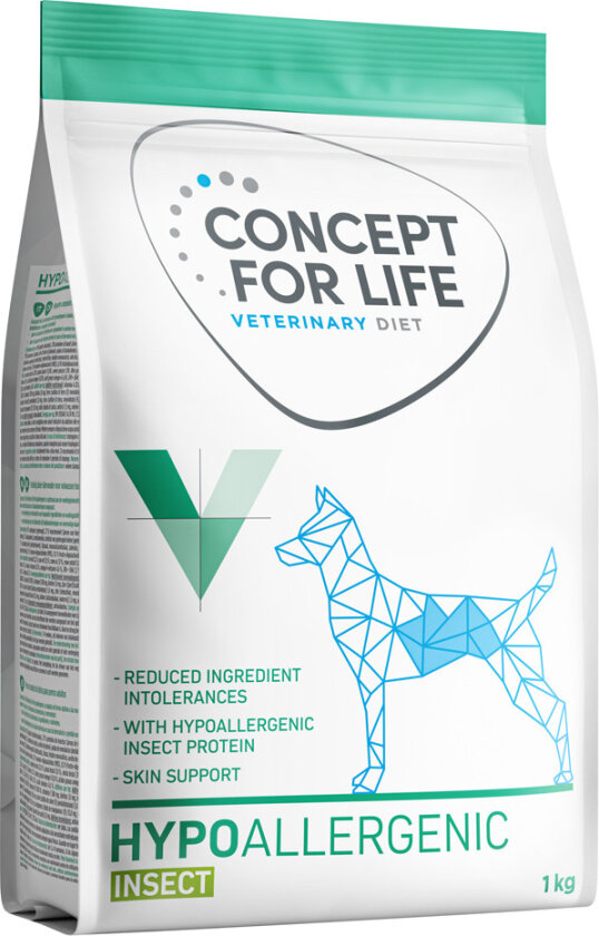Bilde av Concept for Life Veterinary Diet Hypoallergenic Insect - NY: 1 kg