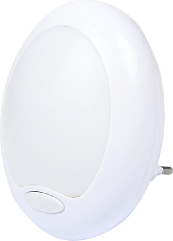 LED nattlampe med stikkontakt