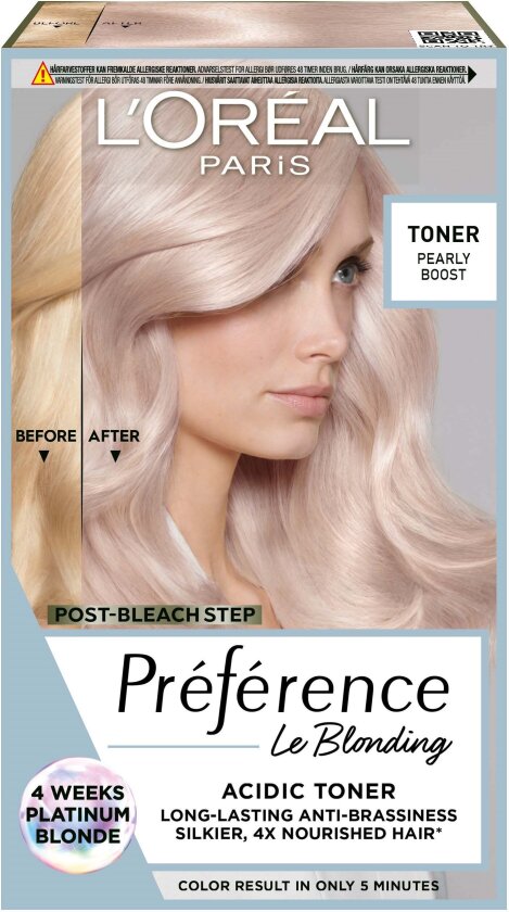 Préférence Le Blonding Acidic Hair Toner 02 Pearly B