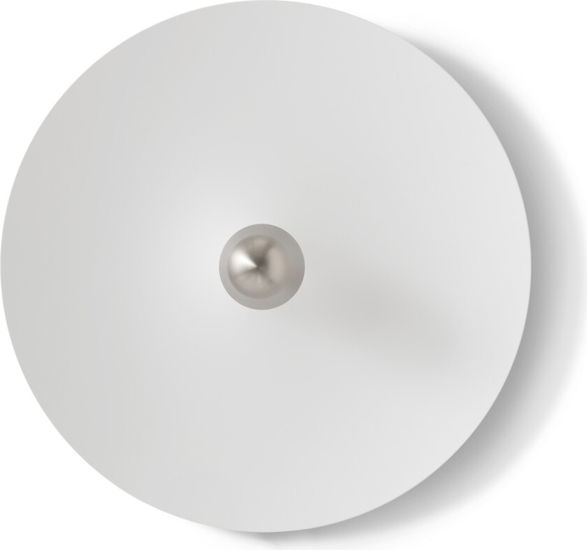 Kantarell Wall and Ceiling Lamp, Ø55, Nickel Plated - Vägglampor - Falke Svatun - Sølv