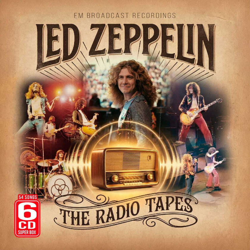 Led Zeppelin The Radio Tapes CD