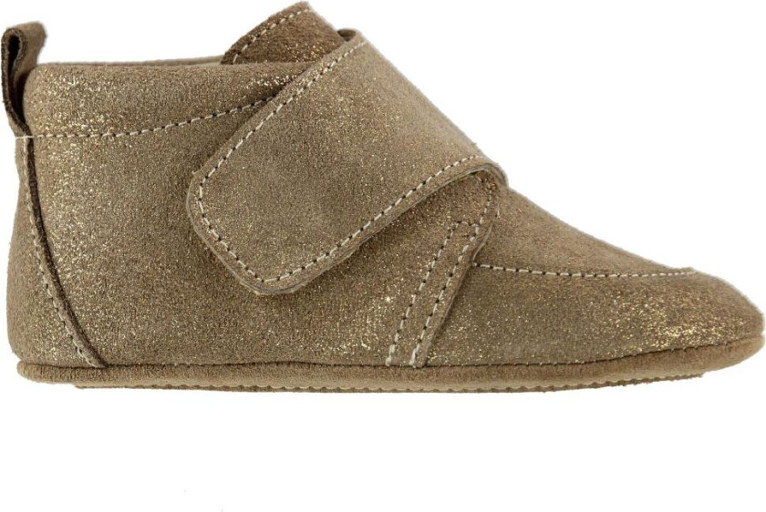 Tøfler - Beige m. Glitter - - 26 - Tøfler