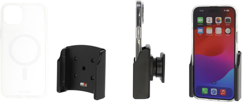 passiv holder + mobildeksel 711395 (iPhone 15 Plus)