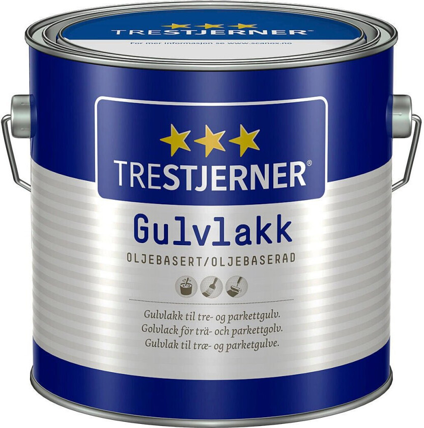 Bilde av Gulvlakk Oljebasert Silkematt 3l