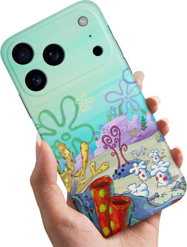 iPhone 17 Pro - Deksel/Mobildeksel Svampebob