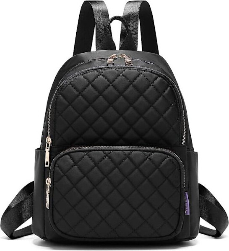 Ryggsekk Dame Ryggsekk Vanntett Nylon Fritid Skolesekk Dame Ryggsekk Tyverisikring Ryggsekk